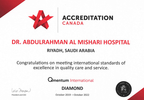 Accreditation Canada Certificate